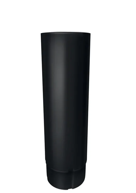 Труба круглая Optima Matt 90мм 3м RAL 9005