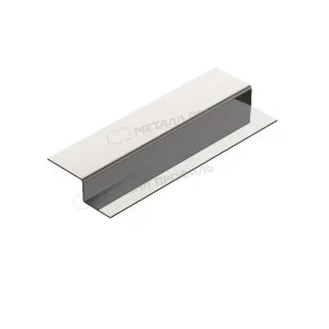 Крепежный профиль Z–образный 29х20х3000 ПО RAL 9005 (ОЦ-01-БЦ-1.2)