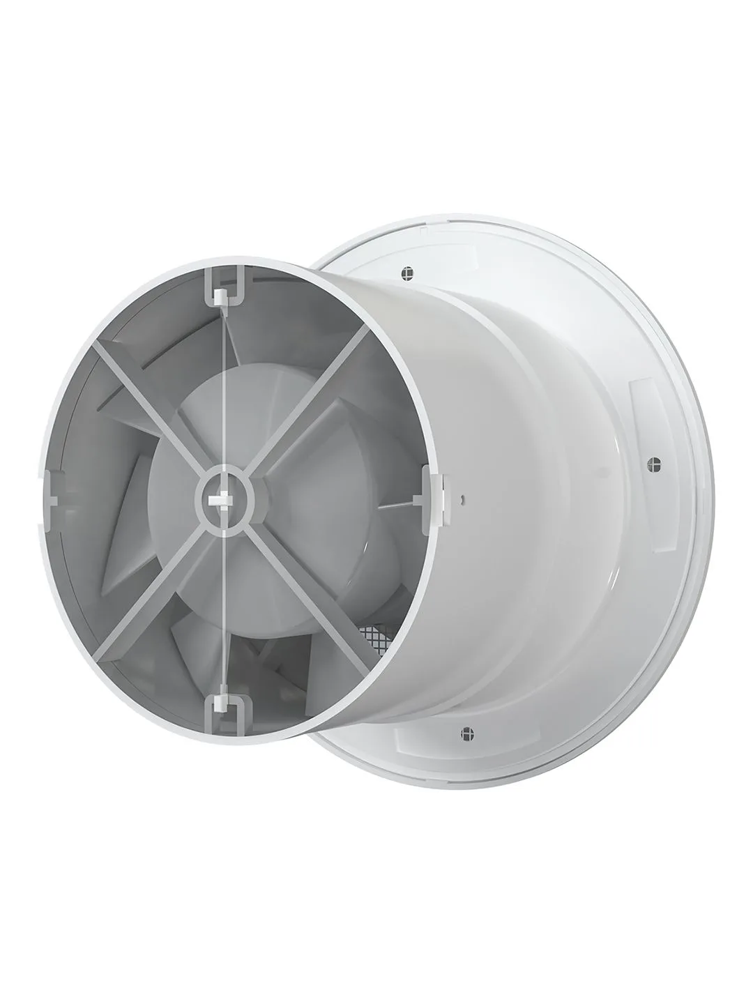 Вентилятор накладной RF D100 обратный клапан AURAMAX