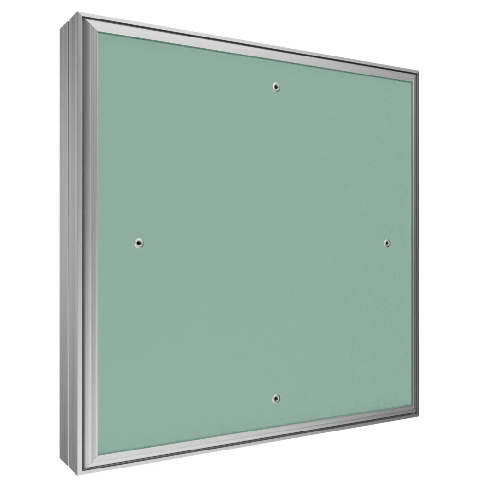 Люк ревизионный D Ceramo Base 600х600 скрытый монтаж съемный алюминий EVECS