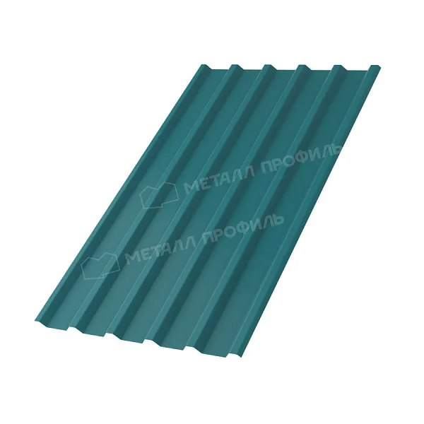 Профлист МЕТАЛЛ ПРОФИЛЬ МП-35x1035-B NormanMP Металл Профиль (ПЭ-01-5021-0,5), RAL5021 Синяя вода