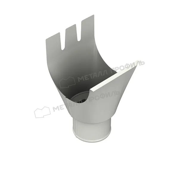 Воронка выпускная МЕТАЛЛ ПРОФИЛЬ Foramina PUR D150/100 Ral 9010