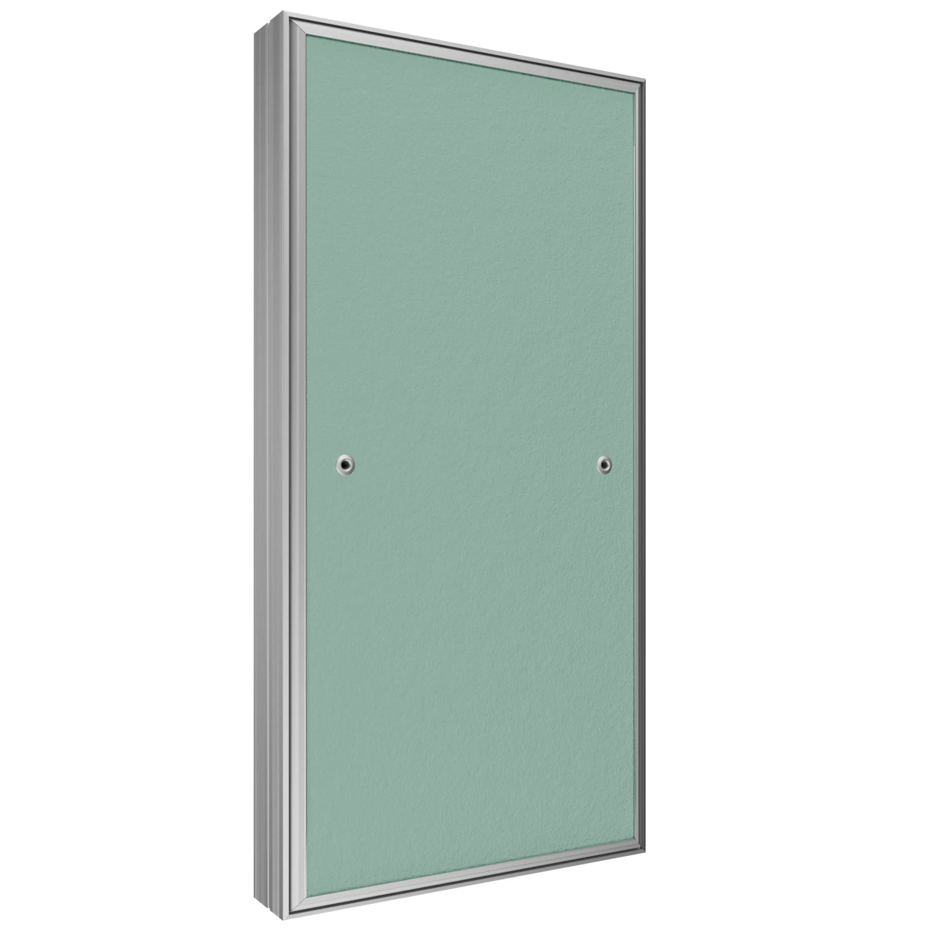 Люк ревизионный D Ceramo Base 300х600 скрытый монтаж съемный алюминий EVECS