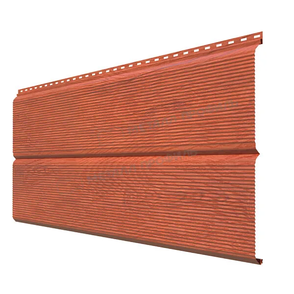 Сайдинг МЕТАЛЛ ПРОФИЛЬ Lбрус-XL-В-14х335 (ECOSTEEL_T-12-Дуб-0.45)