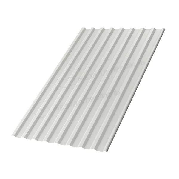 Профлист МЕТАЛЛ ПРОФИЛЬ МП-20x1100-R NormanMP Металл Профиль (ПЭ-01-9002-0,5), RAL9002 Серо-белый