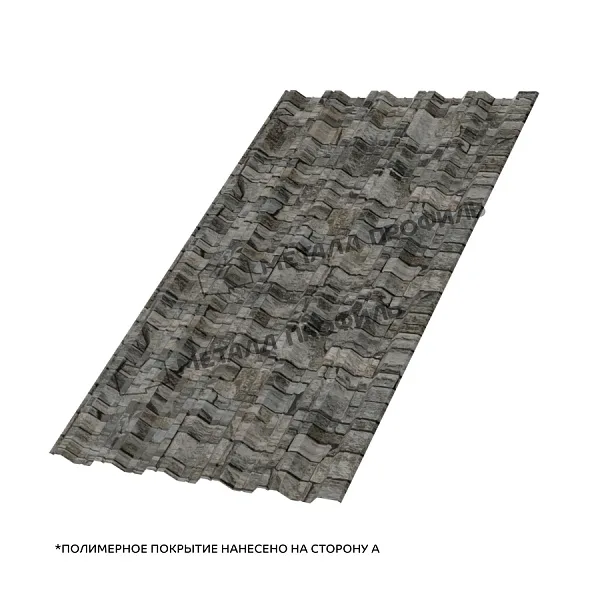 Профлист МЕТАЛЛ ПРОФИЛЬ НС-35x1000-A Металл Профиль (ECOSTEEL-01-БелыйКамень-0,5), Белый Камень
