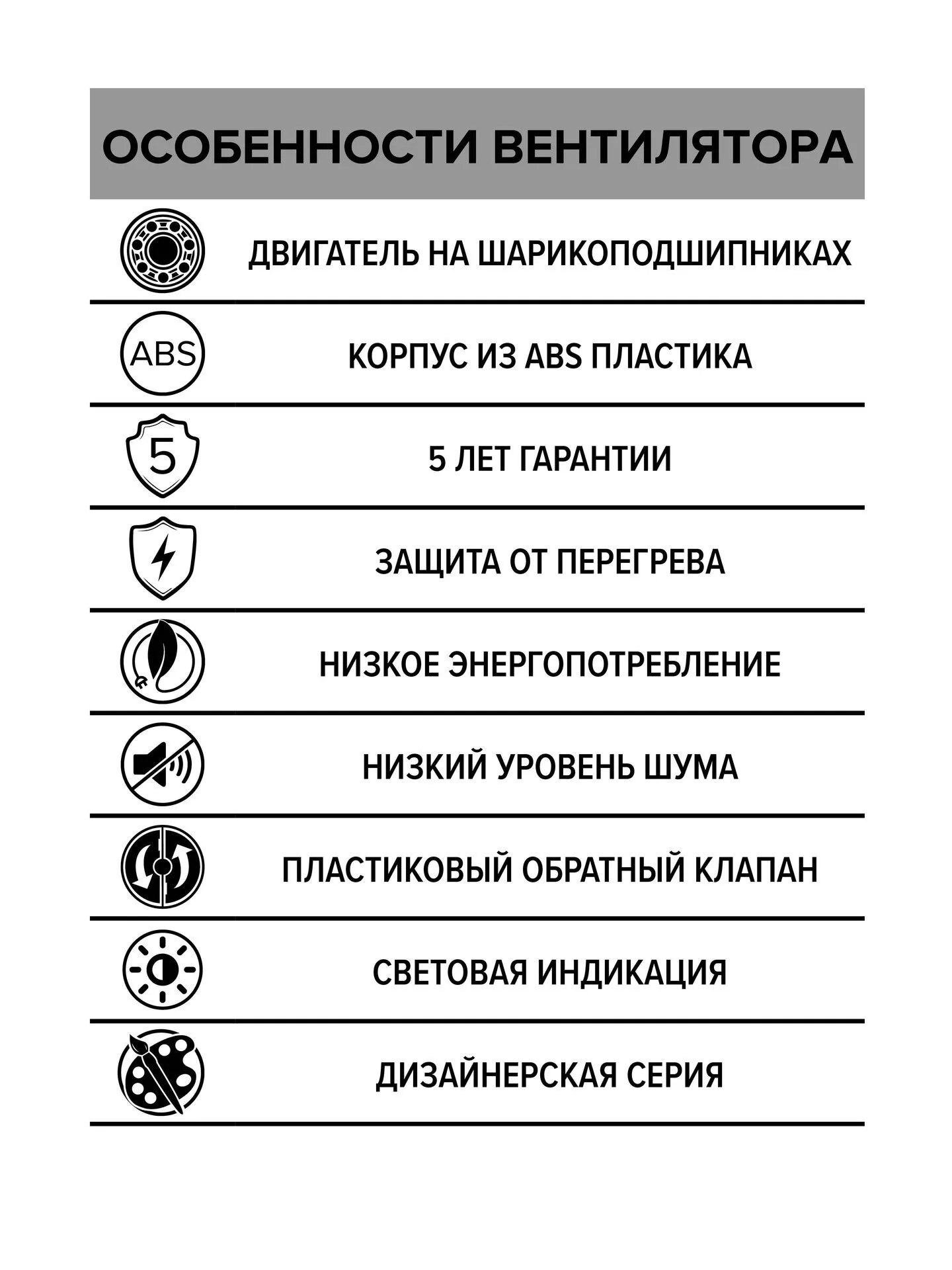 Вентилятор накладной AURA D125 обратный клапан Chrome DICITI