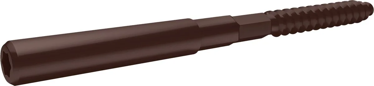 Шуруп-шпилька 8х160 Grand Line RAL 8017 шоколад