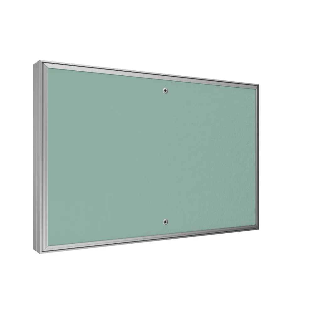 Люк ревизионный D Ceramo Base 600х400 скрытый монтаж съемный алюминий EVECS