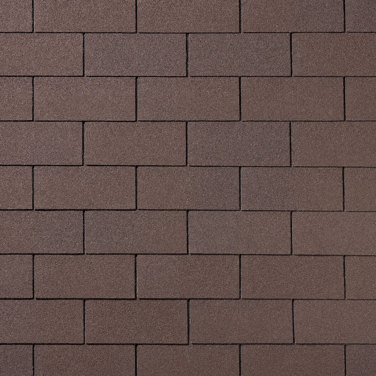 Гибкая черепица Quiet Tile Brick, Коричневый