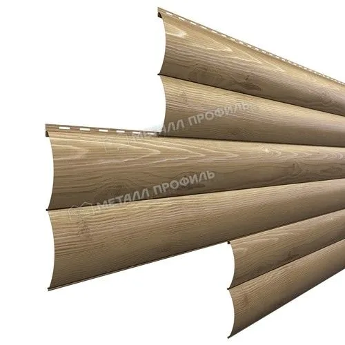 Сайдинг Woodstock-Н-28х330, ECOSTEEL_T-01-Сосна-0.5