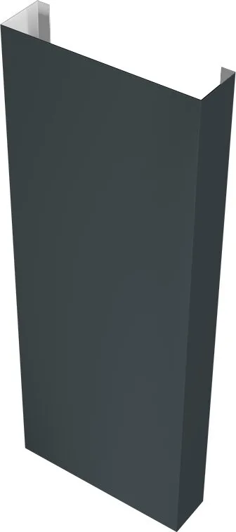 Полустолб для С8,С10 0,5 Drap ТХ RAL 7016 антрацитово-серый (2,5м)