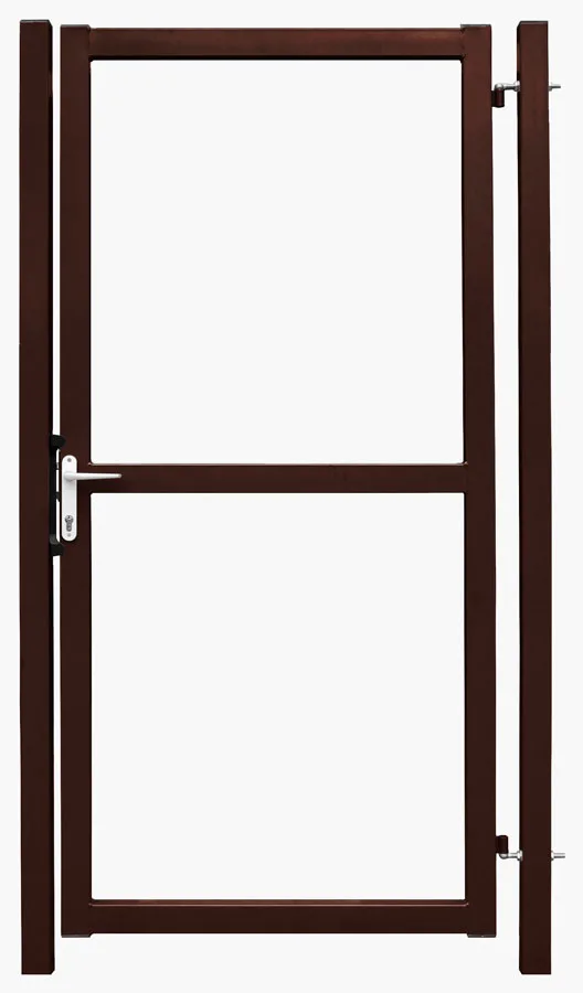 Калитка Colority Zinc Lock 1,8х1 RAL 8017