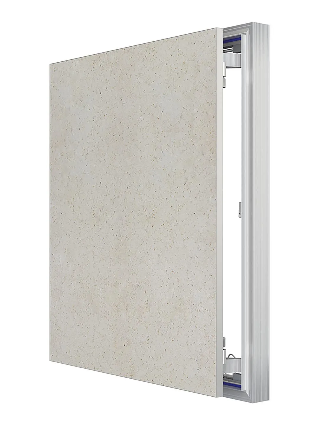 Люк ревизионный D Ceramo Optimum 500х600 скрытый монтаж петля алюминий EVECS