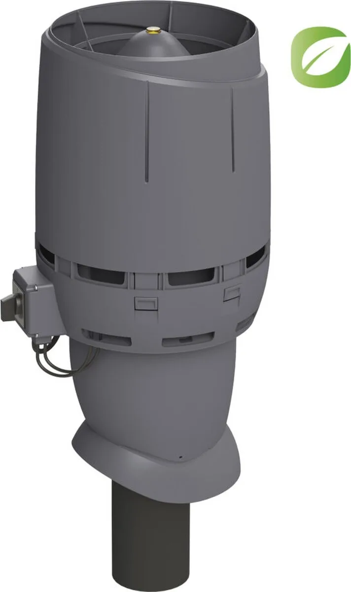 Вентилятор крышный Vilpe Flow Есo110P/500 серый