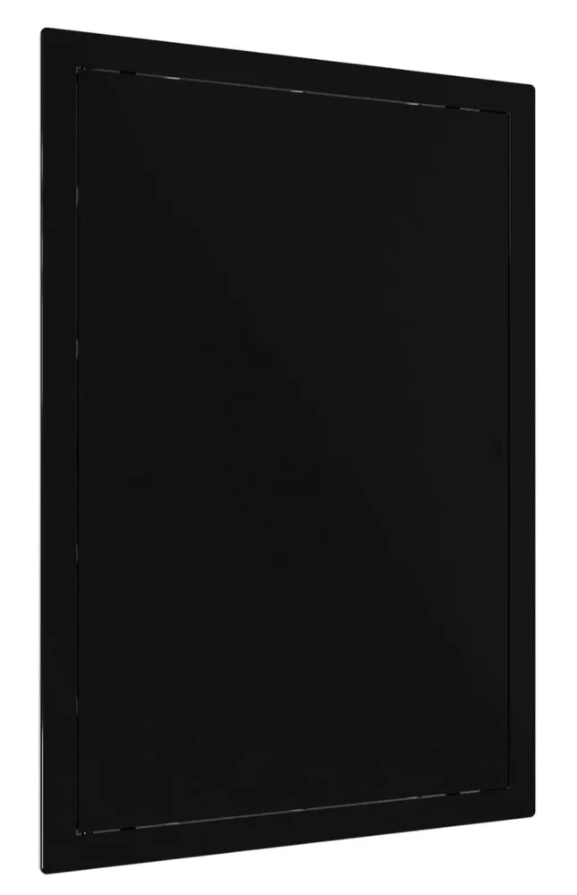 Люк ревизионный LN фланец 200х300 нажимной 223х323 пластик Black EVECS