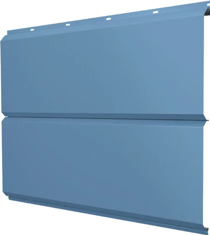 ЭкоБрус новый Grand Line 0,45 Drap ТХ с пленкой RAL 5024 пастельно-синий
