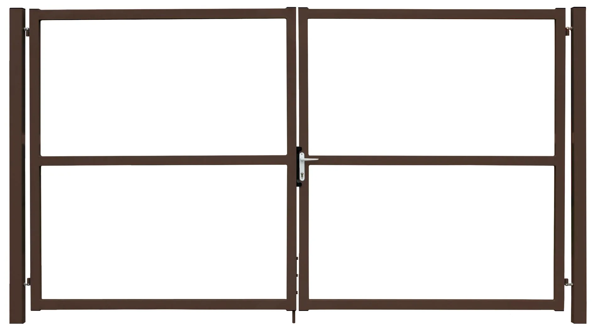 Ворота Colority Zinc Lock 2,0х3,5 RAL 8017