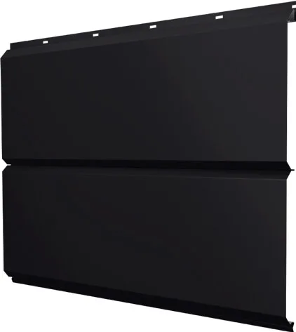ЭкоБрус новый Grand Line 0,5 Drap с пленкой RAL 9005 черный