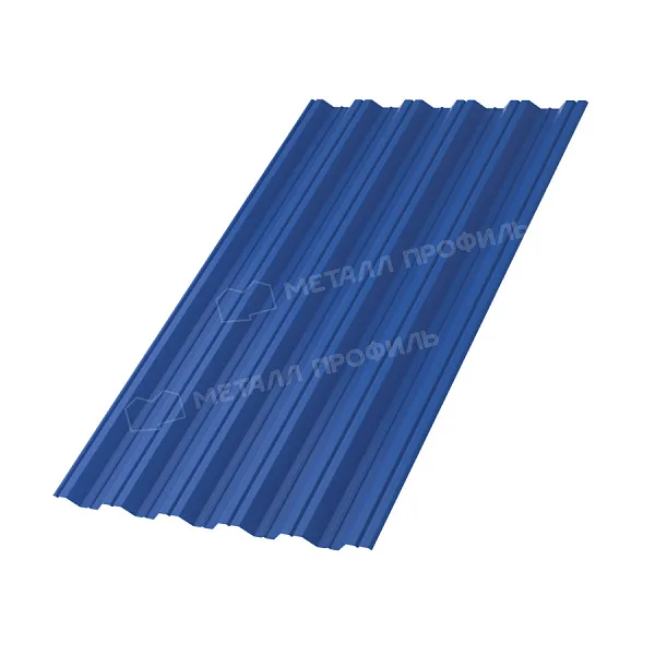 Профлист МЕТАЛЛ ПРОФИЛЬ НС-35x1000-A Металл Профиль (ПЭ-01-5005-0,45), RAL5005 Синий насыщенный