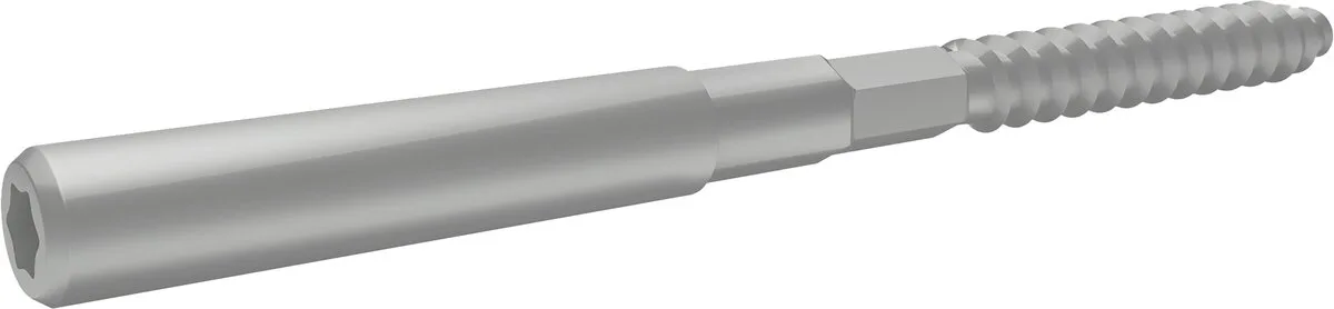 Шуруп-шпилька 8х160 Grand Line RAL 7035 светло-серый