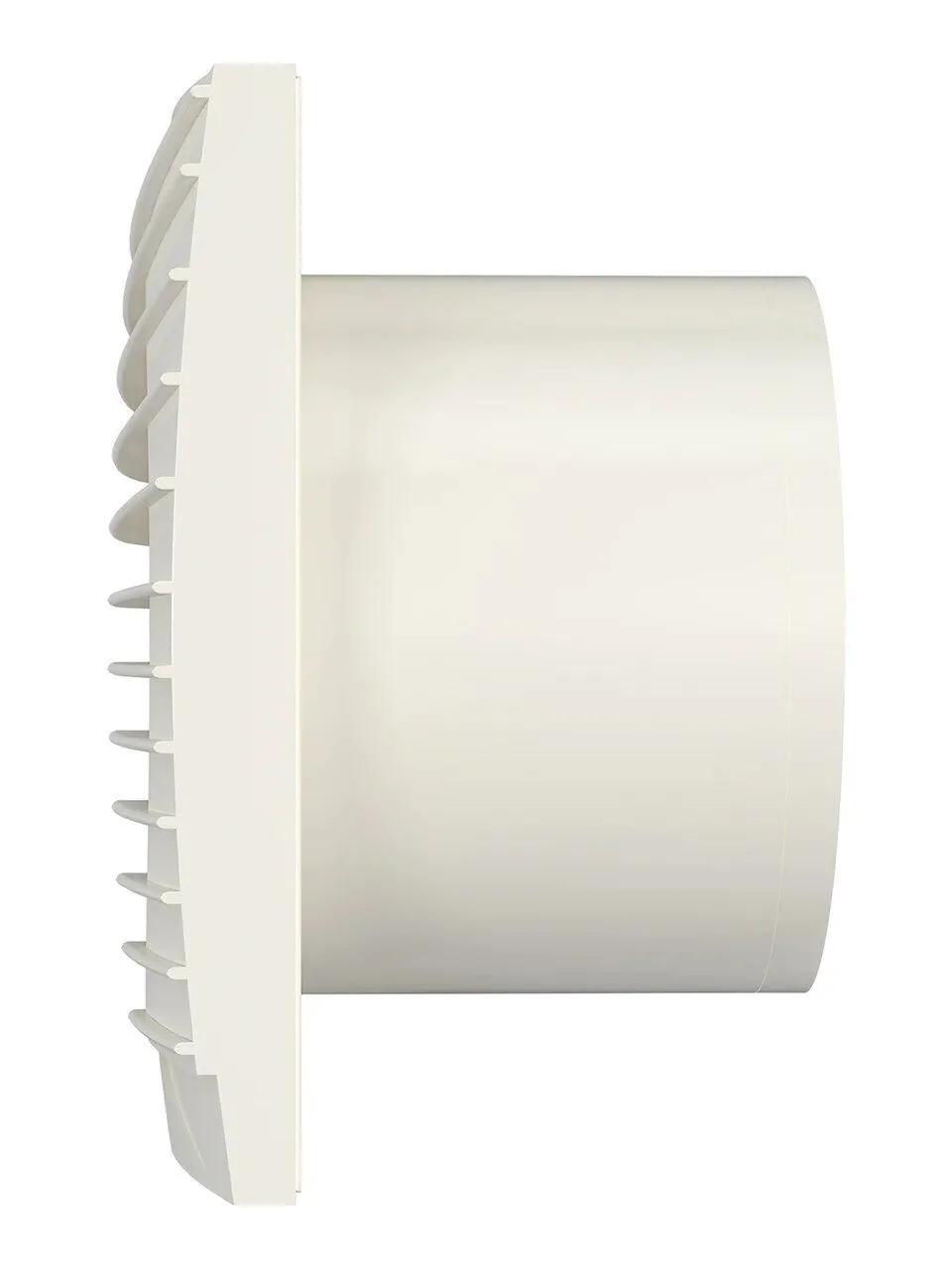 Вентилятор накладной SILENT D125 обратный клапан Ivory DICITI