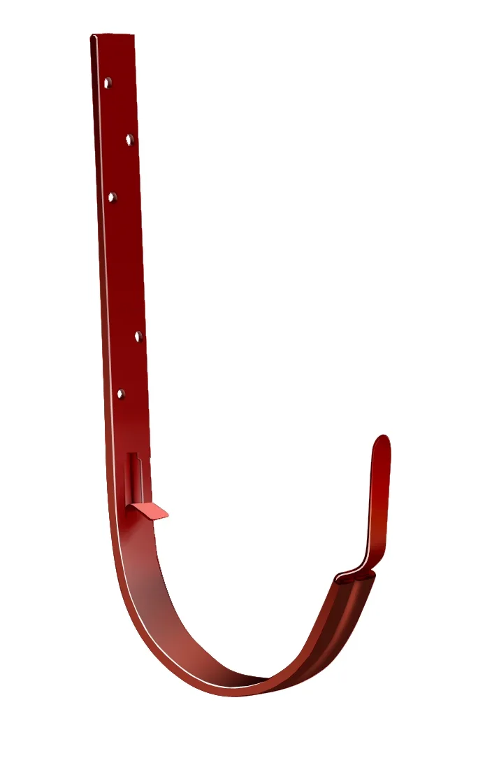 Крюк длинный Grand Line ПУ 125мм RAL 8004 терракота