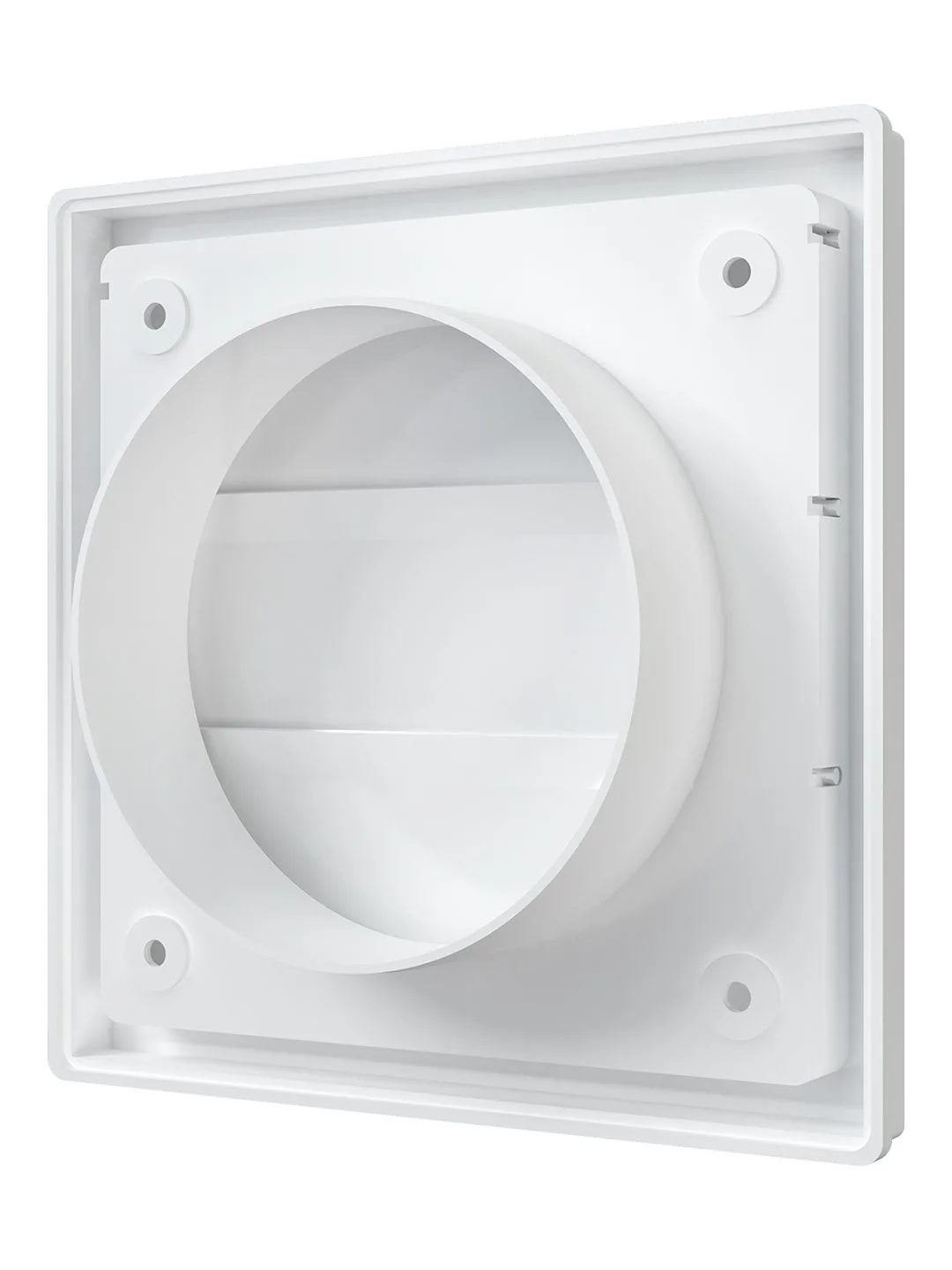 Выход стенной КФ фланец D100 жалюзи 150x150 ASA ERA