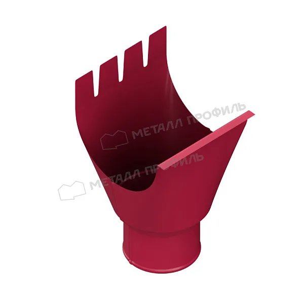 Воронка выпускная МЕТАЛЛ ПРОФИЛЬ Foramina PUR D125/100 Ral 3005