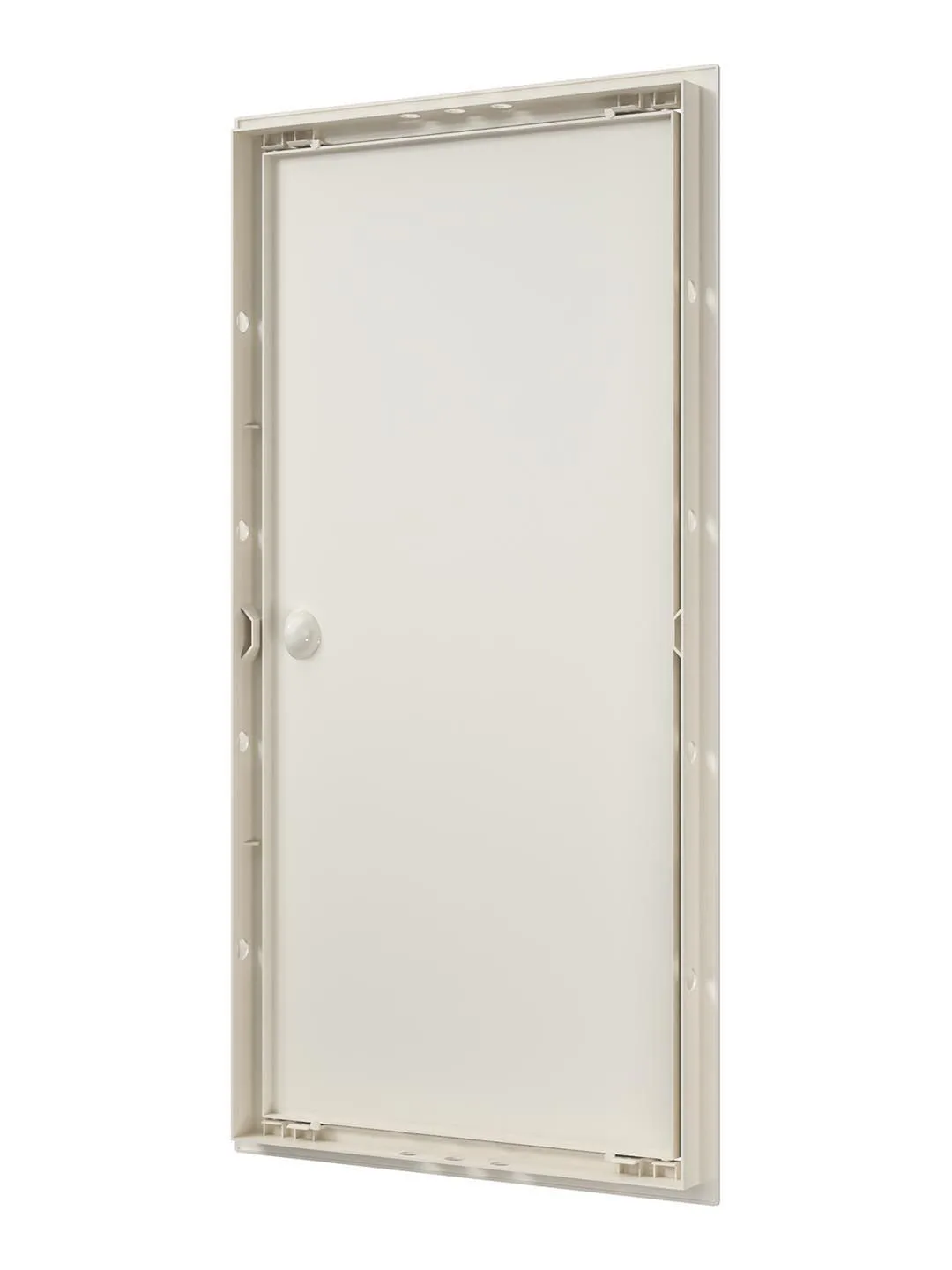 Люк ревизионный ЛР фланец 296х596 ручка 318х618 пластик Ivory EVECS