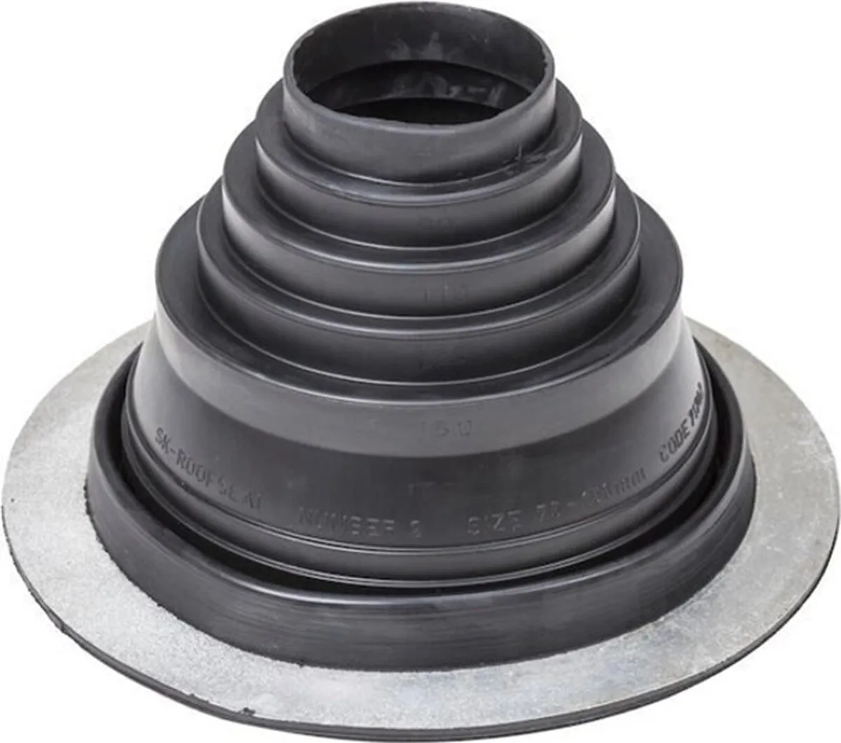 Уплотнитель резиновый Vilpe Roofseal 2 (75-150) для металлических кровель