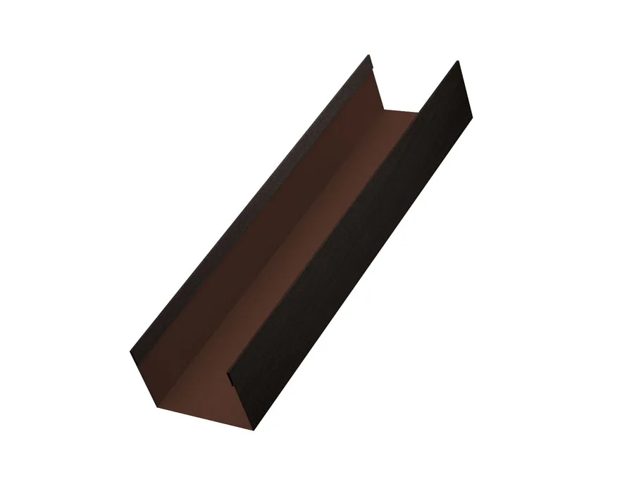 Стойка жалюзи Milan,Tokyo 0,45 Print Elite с пленкой Coffee Wood TwinColor (2м)