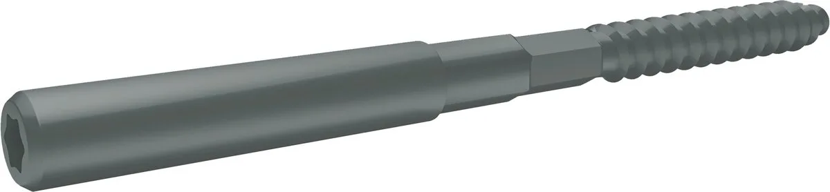 Шуруп-шпилька 8х160 Grand Line RAL 7005 мышино-серый