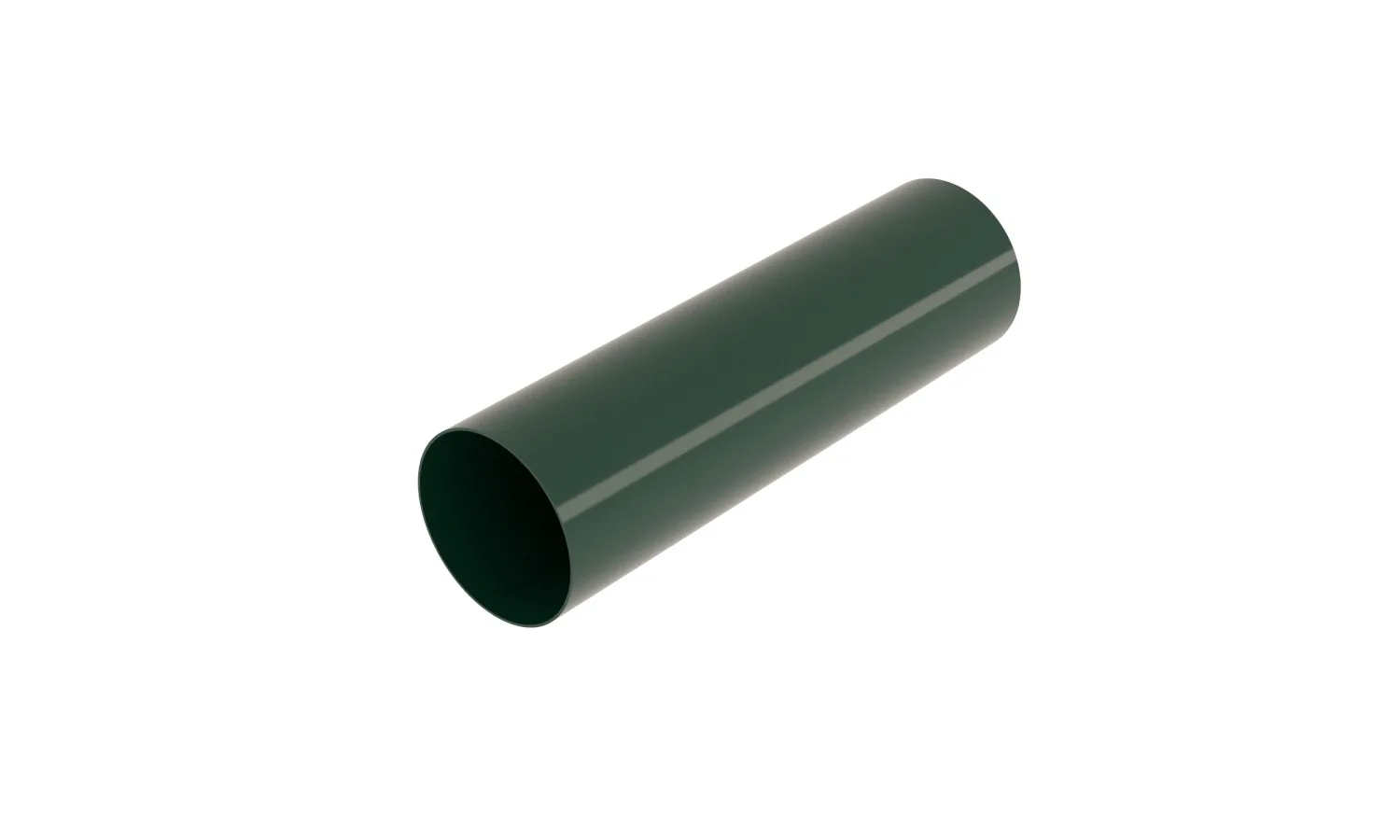 Труба ПВХ GL стандарт 3 м RAL 6005