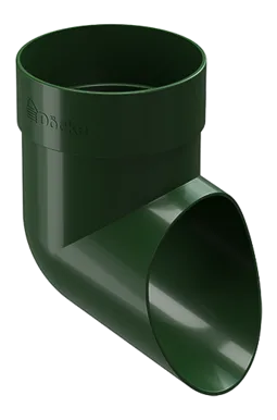 Наконечник водосточной трубы Стандарт (Standard) Зелёный, (RAL 6005) Döcke