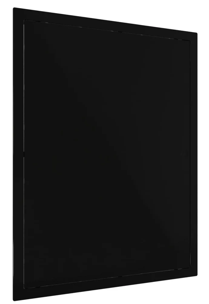 Люк ревизионный LN фланец 300х400 нажимной 327х427 пластик Black EVECS