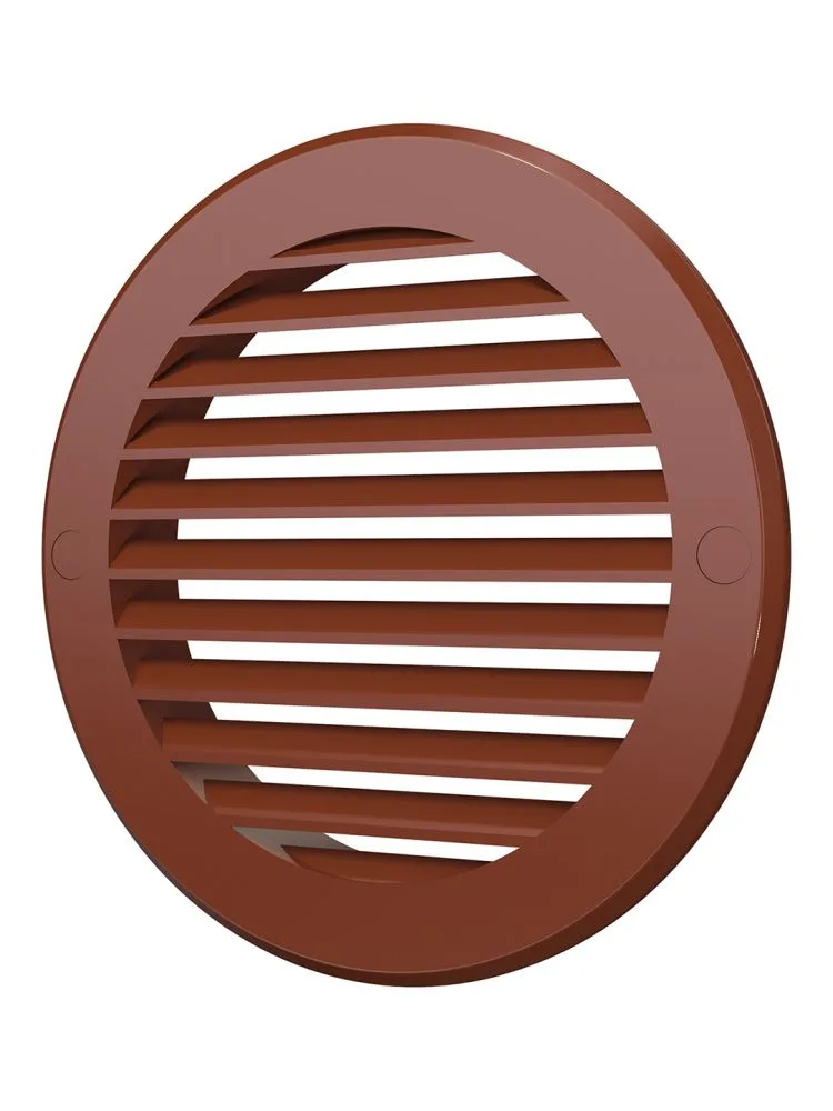 Решетка вентиляционная РКН фланец D125 D161 ASA Terracotta ERA