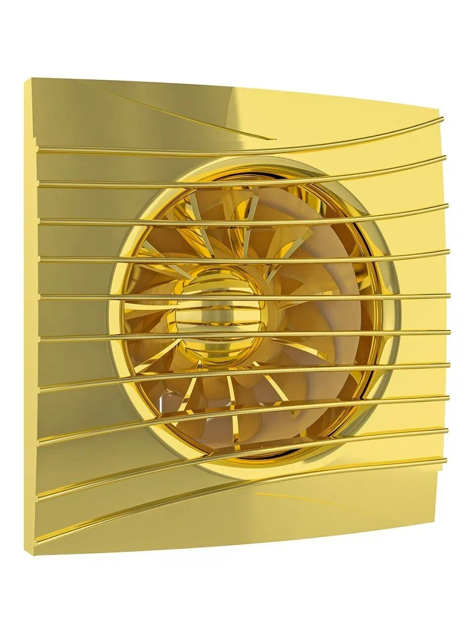 Вентилятор накладной SILENT D100 обратный клапан Gold DICITI