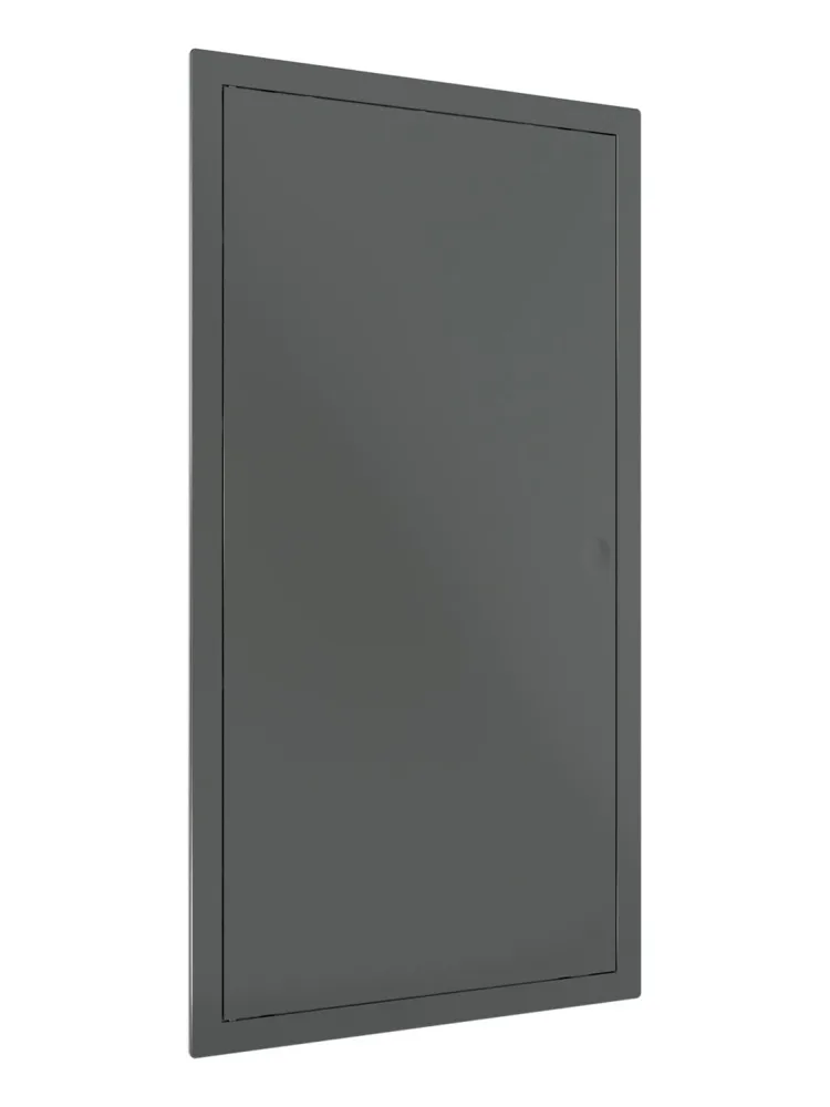 Люк ревизионный LN фланец 200х400 нажимной 223х423 пластик Gray EVECS