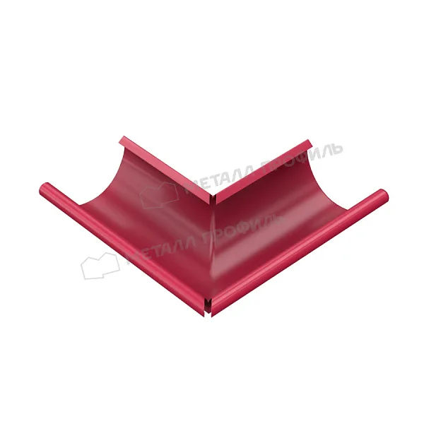 Угол желоба наружный МЕТАЛЛ ПРОФИЛЬ Foramina PUR D125 Ral 3005