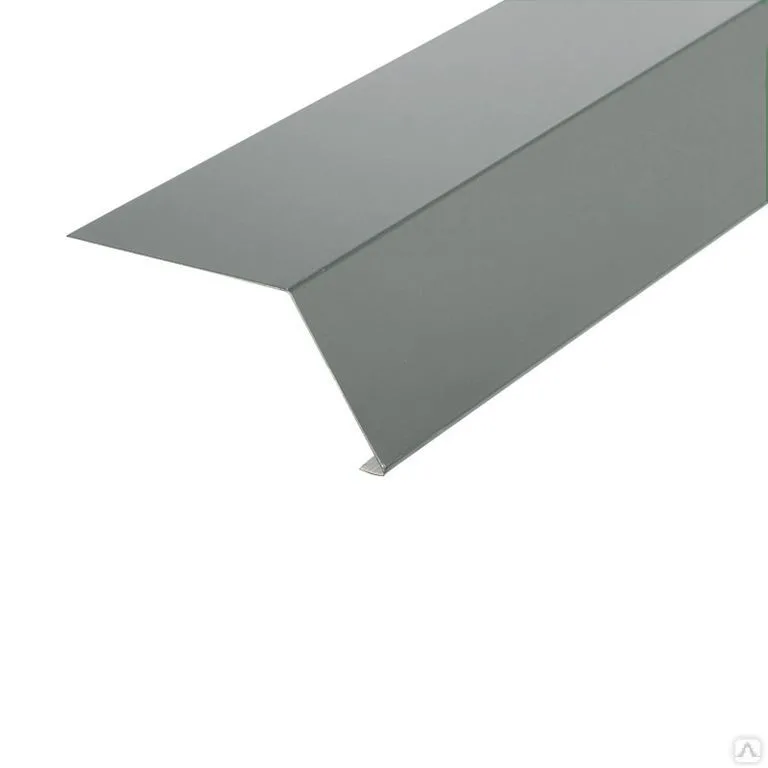 Планка карнизная, серая 2 м
