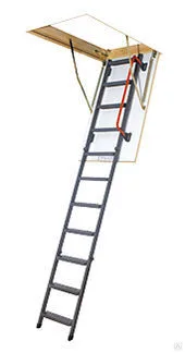 Лестница складная металлическая LMK 60х130/305