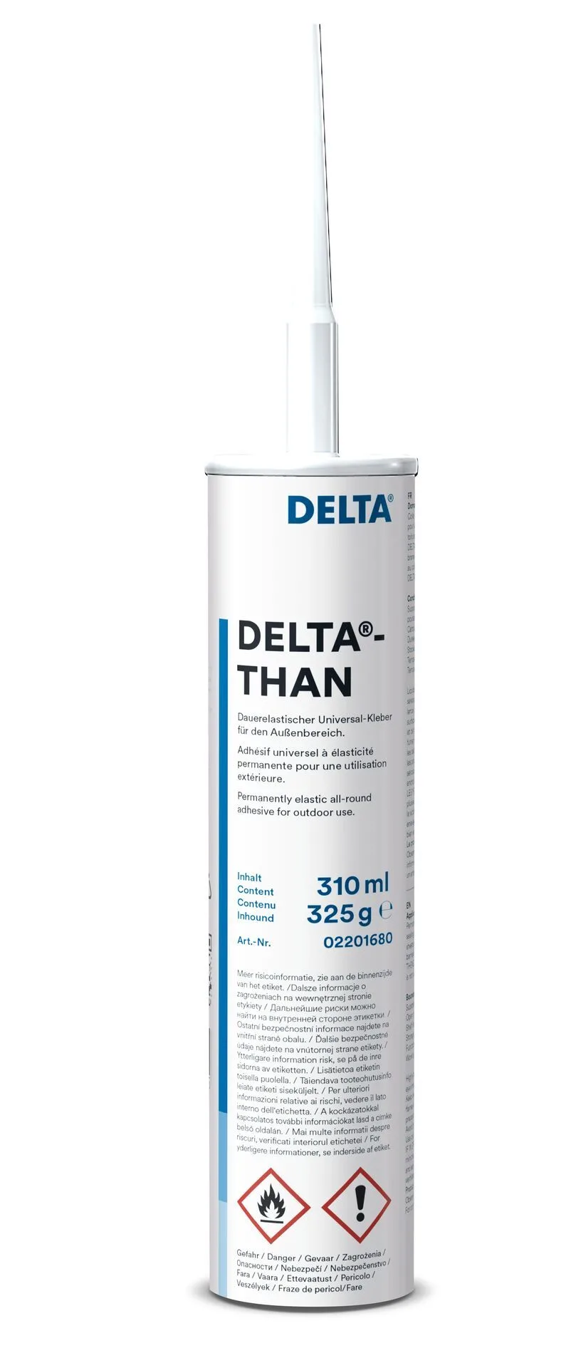 Клей Delta-Than каучуковый для гидро-пароизоляционных пленок, катридж (310мл)