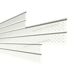 Софит перфорированный L-брус-XL-14х335 (ПЭ-01-9010-0.45)