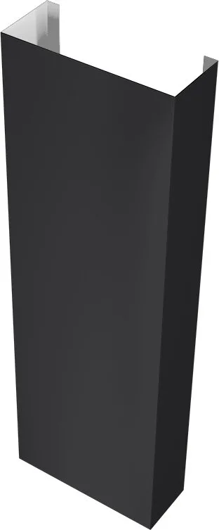 Полустолб для С21 0,5 Drap ТХ RAL 9005 черный (1,5м)