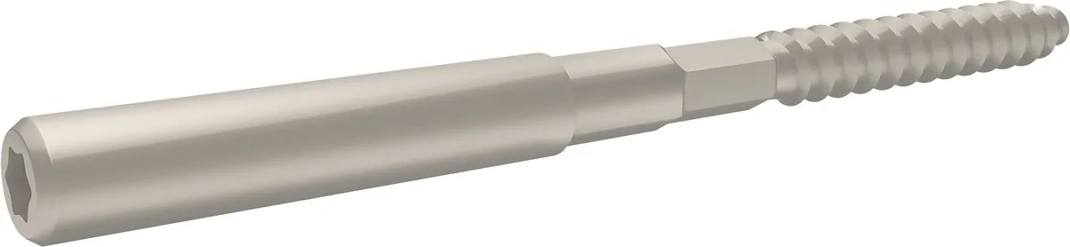 Шуруп-шпилька 8х160 Grand Line RAL 1013 жемчужно-белый