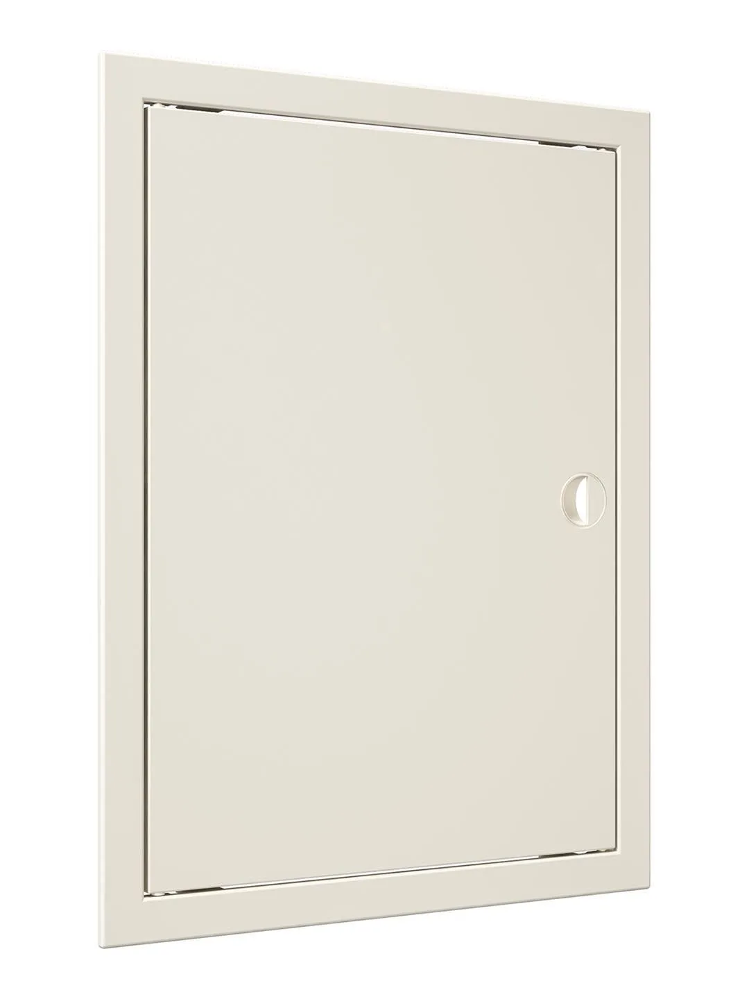Люк ревизионный ЛР фланец 296х396 ручка 318х418 пластик Ivory EVECS
