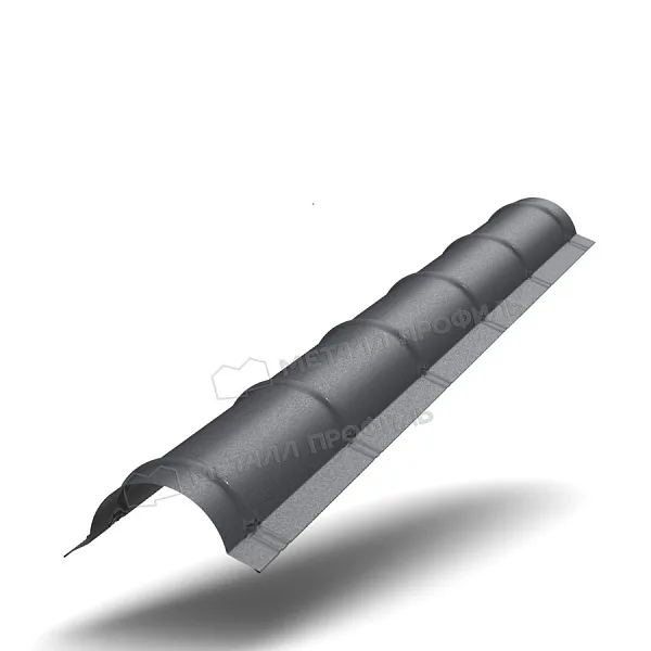 Планка конька круглого R110х2000 Металл Профиль (PureMPtech Мат-20-7024-0.5)