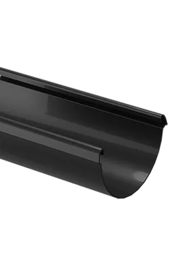 Жёлоб водосточный 3 м Люкс (Lux) Карбон, (RR-33) Döcke