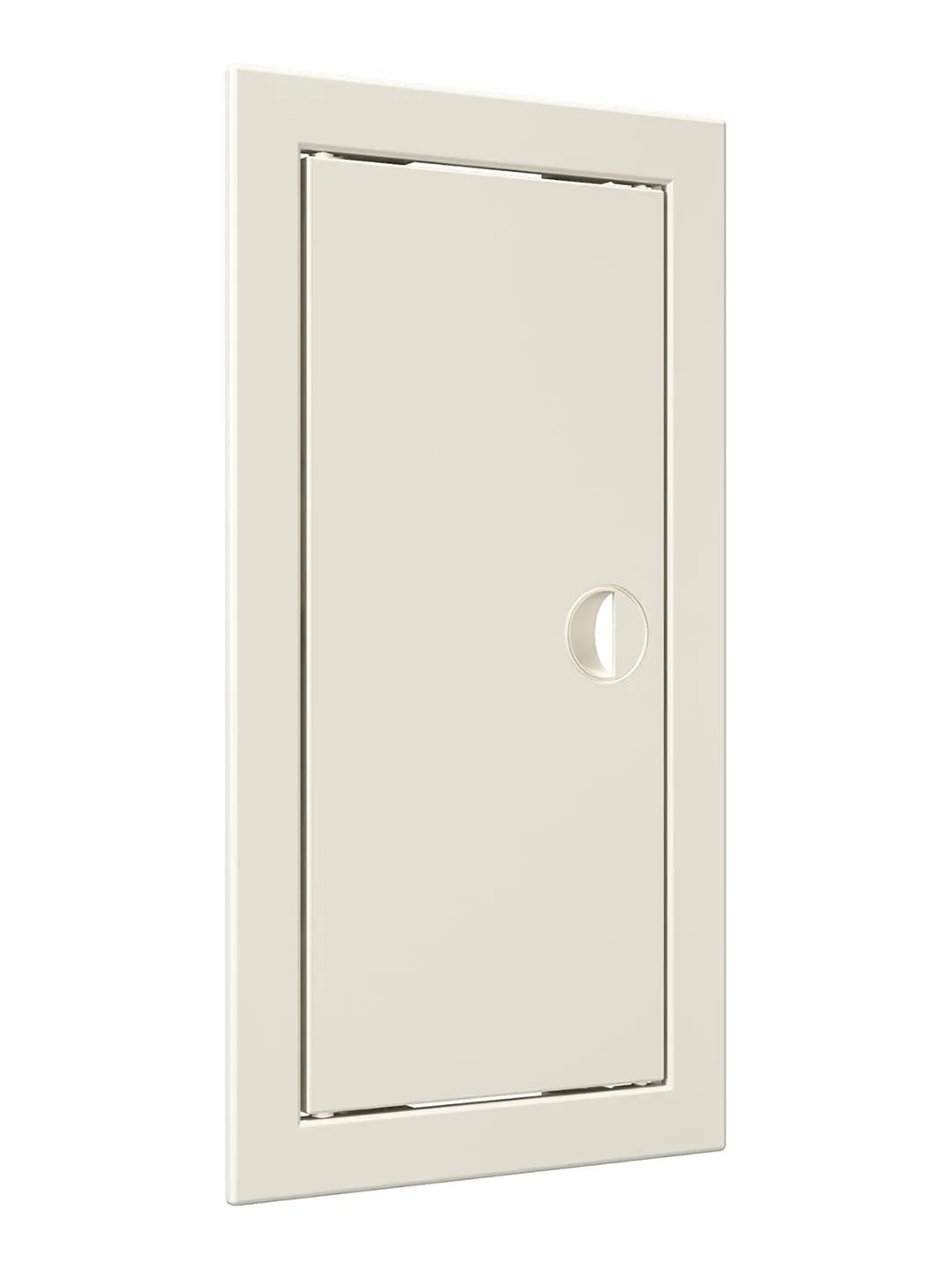 Люк ревизионный ЛР фланец 146х296 ручка 168х318 пластик Ivory EVECS